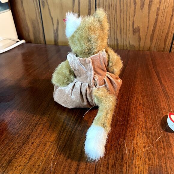 Ty Beanie Baby Pouncer 1993 Cat jointed vintage - Picture 6 of 8